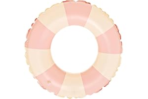 Audaisyly Children Swimming Ring, Inflatable Pool Floats Swim Tube Raft Toy with Fruits Mermaid Decorations Summer Water Fun Lounge Beach Lake Party Supplies for Kids