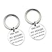 2PCS Couples Keychains Stainless Steel Pendant Lover Keychain You are My Person You Will Always Be My Person Best Friends Gift for Valentines Day Anniversary Wedding Birthday Gift