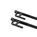 Yahill Forged Steel Burly Tent Solid Stakes Casting Pegs Footprint 8inch (4-Pack) (8 Inch)