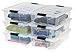 IRIS USA 26 Quart Stack & Pull™ Box, Clear