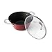 Guy Fieri Light Weight Cast Iron 5.5-Quart Dutch Oven, Red