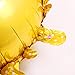 Sun Smile Foil Mylar Helium Balloons Yellow Smiling Face Balloons for Birthday Party and Wedding Decoration- 24