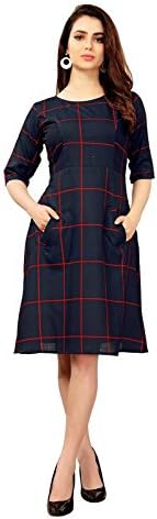 Elevate Women Fit and Flare Dress