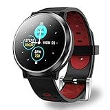 TagoBee Smart Watch, IP67 Waterproof Fitness Tracker with Heart Rate Monitor, Calorie Counter, Pedometer, Blood Pressure Monitor Activity Tracker TB13 Fitness Watch Compatible for Android iPhone