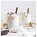 Thoughtfully Gourmet, Godiva Hot Chocolate and Coffee Set, Includes Mug, 2 Flavor Packets of Cocoa and 1 Packet of Truffle Coffee