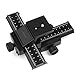 SHOOT Aluminum Pro 4-Way Macro Focusing Rail Slider/Close-up Shooting Photography for Canon Nikon Sony Pentax Olympus Samsung Other Digital SLR Camera and DC with 1/4