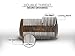BEARD DO - Dual Action Wooden Beard Comb & Case - Natural Black Sandalwood Anti-Static and Hypoallergenic Wood Pocket Comb - For Long and Short Beards & Mustaches with Fragrance Scent BEARD DO