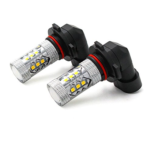 Alla Lighting High Power 3030 SMD New Version Xtremely Super Bright 9006 HB4 LED Bulb Gold Yellow LED Fog Light Bulbs Lamps Replacement