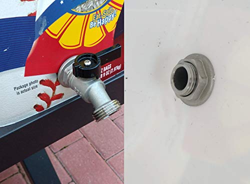 RAINPAL RBS006 Stainless Steel Rain Barrel Spigot