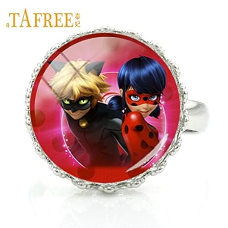 Amazoncom Rings Miraculous Ladybug And Black Cat Crown