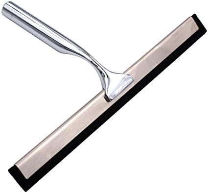 Warkit Stainless Steel Squeegee for Shower Window,Car Glass,Bathroom Mirror Wiper