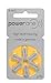 Hearing Aid Battery Powerone size 10 made in Germany Genuine 60 Pack