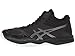 Asics Men's Netburner Ballistic FlyteFoam Mid Top Volleyball Shoes, 9.5, Black/Black