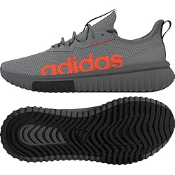 adidas Men's Kaptir 4.0 Sneaker, Grey/Impact