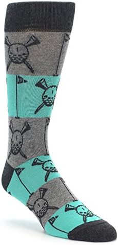 Boldsocks Golfing Golf Ball and Tee Socks (Teal)