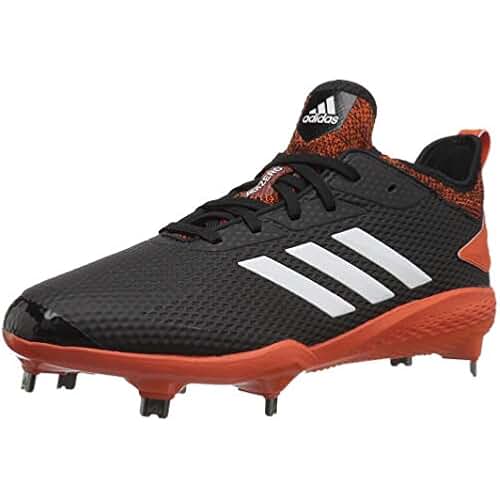 baseball cleats orange