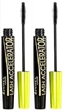 Rimmel London Lash Accelerator Mascara - Extreme Black - 2 pk