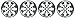 Loew-Cornell 1026291 Transform Mason Ball Lid Inserts, Daisy Wide Mouth, 4-Pack