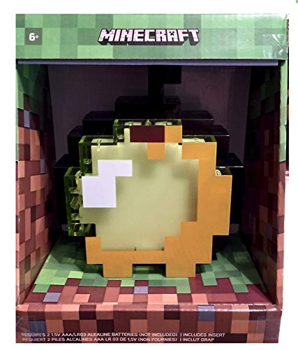 Minecraft Thinkgeek Light Up Enchanted Apple Lamp Pricepulse
