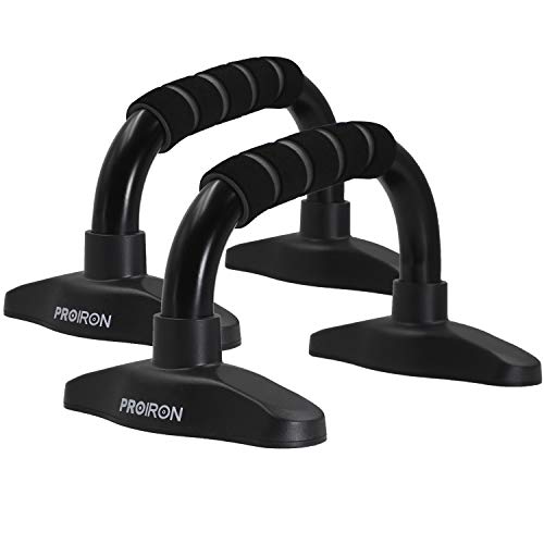 PROIRON Push Up Bars Workout Stands Cushioned Foam Grip and NonSlip
