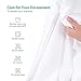 Sable Zippered Mattress Encasement, Waterproof Mattress Protector, 6 Sided Bed Spring Covers, Breathable, Noiseless, Queen Size