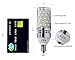 E12 LED Bulbs, 12W LED Candelabra bulb 80 Watt Equivalent, 1080lm, Decorative Candle Base E12 Non-Dimmable LED Chandelier Bulbs, Daylight White 6000K LED Lamp, Pack of 3