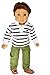Brittany's My Army Green Outfit Compatible with American Girl Boy Dolls- 18 Inch Boy Doll Clothes ( Logan is not Included)