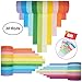 Washi Tape Set 30 Rolls, Colorful Decorative Washi Masking Tape Collection for DIY Scrapbooking Craft Gift Wrapping Tapes(5MM,7.5MM and 15MM Wide)