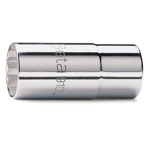 Beta 9100315 Model 910B L15 Bi-hex Hand Sockets, Long Series, 3/8 Drive, 15mm