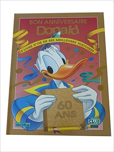 couverture de : Bon anniversaire Donald
