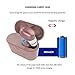 NENRENT S570+ Single Bluetooth Earbud,Smallest Mini Invisible Wireless Bluetooth Earpiece Headset Headphone Earphone with Mic Hands-Free Calls for iOS Android Smart Phones 1pcs(Rose Gold)…