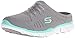 Skechers Sport Women's No Limits Slip-On Mule Sneaker, Grey Mint, 7 M US