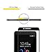 Orzero (2 Pack) Compatible for ZTE Blade Z Max, Z982, Zmax Pro 2, ZTE Sequoia Blade Tempered Glass Screen Protector, (Full Coverage) 2.5D Arc Edges 9 Hardness HD-Black