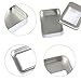 Coobey 200 Pieces Stainless Steel Screen Smoking Pipe Screens Filters 0.75 Inch with Silver Metal Boxe (Silver)
