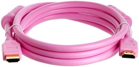 6 FT Pink High Speed HDMI Cable Version 1.3 Category 2-1080p - PS3 - Blu-Ray - XBox360