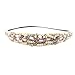 INSPIRELLE 5 Count Beaded Elastic Headband, Fashionable Handmade Imitation Pearl Beading Hairbands for Lady Women Girls