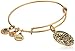 Alex and Ani Godmother Rafaelian Gold Bangle Bracelet