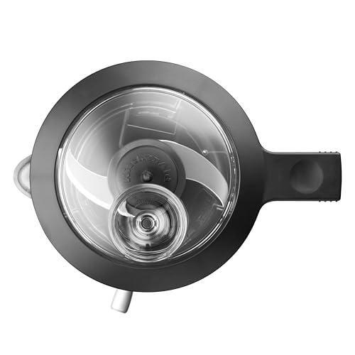 Mini Procesador de Alimentos 830ML, Picadora Eléctrica Compacta 2 Velocidades y Pulso, Ligera y Fácil de Limpiar, Onyx Black