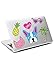 iDecoz Girls Reusable Vinyl Decal Stickers for all MacBooks, Laptops, iPads, Walls and More!