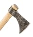 Thrower Supply Hand-Forged Carbon Steel Tomahawk, Natural Steel primary