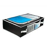 Richards Homewares Gearbox Underbed Chest - Black/Gray