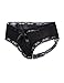 Hey HeyMay Cute Lace Sexy Underwear Women With Bow-Tie Ladies Crothchless Panties Bottom Sexy Thongs For Women Lingerie (S, Black)