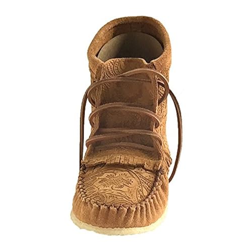 lace up moccasin ankle boots