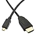Amzer Micro HDMI High Speed Male To HDMI Male Cable  - 5 Feet