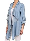 Easy Leisure Girl Army Green Military Parka Button Trench Hooded Coat Jacket