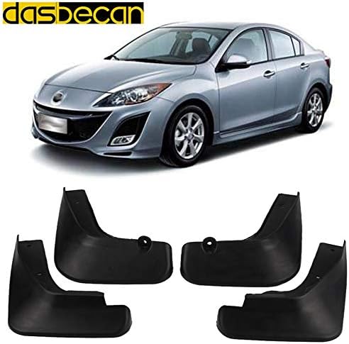 Mudguards Huckus Car Mudguards For Mazda Axela Mazda3 2010-2013 Car hatch back or sedan Fender Splash Guard Paneling 2010 2011 2012 2013