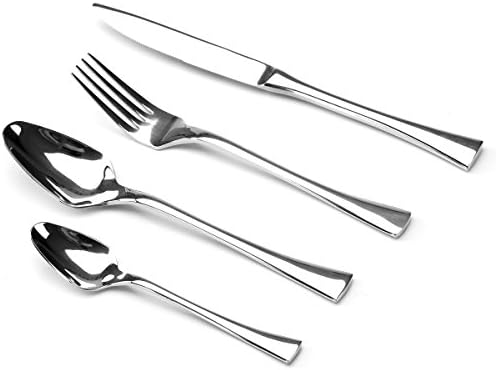 Forks and Spoons Cutlery Set Flatware Sets Stainless Steel flatware Mirror Polishing, Multipurpose Use for Home, Kitchen or Restaurant