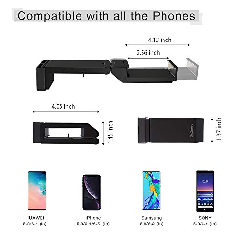 image for Universal Mount Phone Stand, Gozheec 360 Degree Rotating Cell Phone Ho