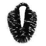 Yetagoo Faux Fur Collar Women's Neck Warmer Scarf Wrap Gatsby 1920s Shawl Accessories Yetagoo Faux Fur Collar Women's Neck Warmer Scarf Wrap Gatsby 1920s Shawl Accessories