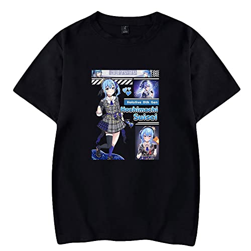 YUYEADZ Hoshimachi Suisei T-Shirt Women Men